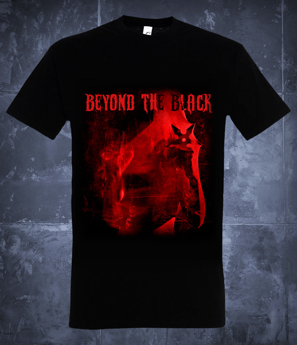 Black band t shirt on sale